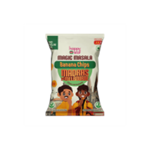 Happy leaf Magic Masala Banana Chips - Certified USDA O..