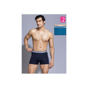 John Players Pack of 2 Mid Rise Long Trunk