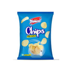 Yellow diamond Plain Salted Chips (85 g)