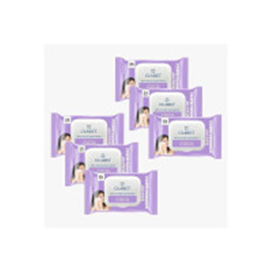 Claret Gentle Makeup Removal Wet Wipes - 25 Count Pack..