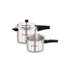 NIRLON Combo Induction Base Outer Lid Aluminium Pressur..