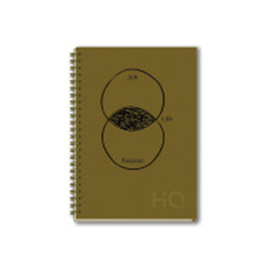 NAVNEET HQ Case Bound Note Book U.V Wiro Corporate Edge..