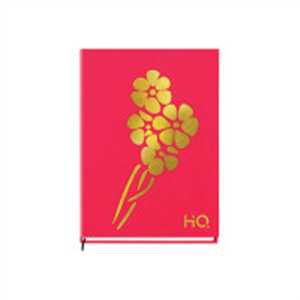 NAVNEET HQ Flora Pink Case Bound Note Book Journal A5 N..