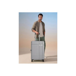 Safari Route Silver Polycarbonate Hard Sided Large Trol..