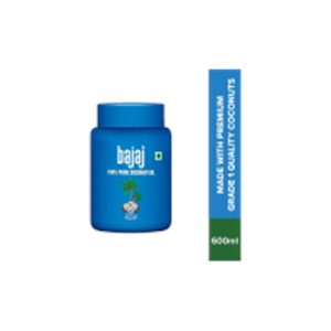 BAJAJ 100% Pure Coconut Oil Wide Mouth Jar Made with Pr..