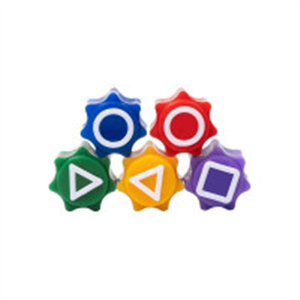 Storio Toys Gonggi Game Set, Stones Plastic Playing Pie..