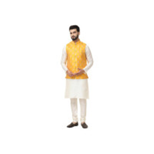 SOJANYA (Since 1958 Men's Silk Blend Kurta Pyjama With..