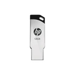HP v236w 128GB USB 2.0 Flash Drive/Pen Drive, Metal Sil..