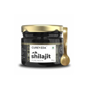 Cureveda Himalayan Shilajit For Men - Resin | 98% Fulvi..