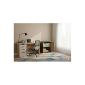Cello Novelty Compact Bookshelf, Walnut & Brown | 2 Dus..