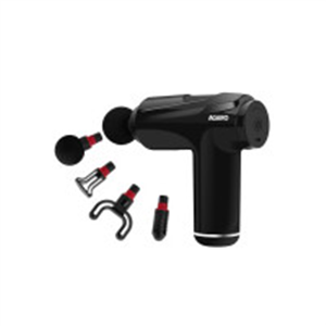 AGARO Primo Gun Massager, 4 Heads, 6 Speed, Rechargeabl..