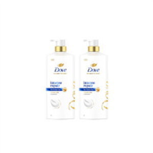 Dove Set of 2 Intense Repair Bio-Protein Shampoo for Da..