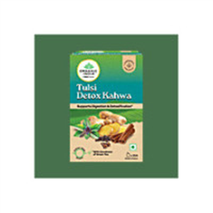 Organic India Tulsi Detox Kahwa Tea, 62.5 g (25 Bags x..