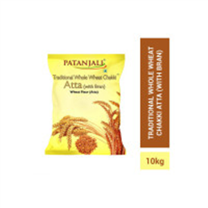Patanjali Traditional Whole Wheat Atta (100% Atta, 0% M..