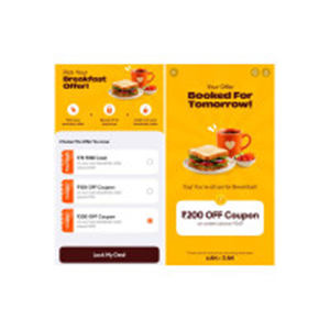 Swiggy : Book your tomorrow's breakfast with upto 200 O..