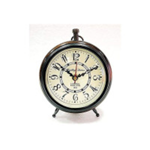Handmade Antique Wooden Table Top Clock Desk Clock - Un..