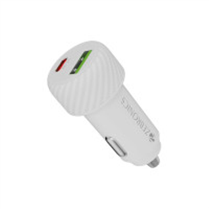 Zebronics 48W Car Charger with Dual Output - Type-C (30..