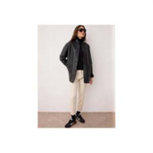 Trendyol Women Single Breasted Spread Collar Overcoat