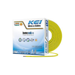 KEI WIRES & CABLES Homecab 1 sqmm 1 Core 99.97% Pure Co..