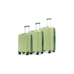 Axis Set of 3 Trolley Bags Polypropylene Hard Suitcase,..