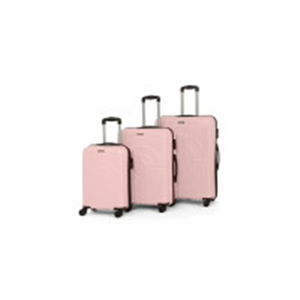Teakwood Leathers Set of 3 Concentrix Hard Sided Trolle..