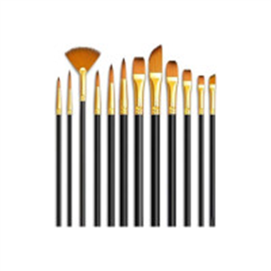 Eclet Craft 12-Piece Paint Brush Set – Professional Rou..