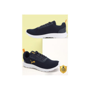 PUMA Bridge Comfort Sneakers For Men (Blue , 9)