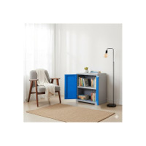 Cello Novelty Compact Bookshelf, Blue & Grey | 2 Dustpr..