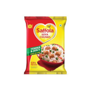 Saffola Soya Chunks, Tender & Juicy, 53% Protein, 1kg