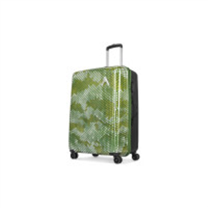 Aristocrat Combat Green Large Hard Luggage 73.2cm Check..