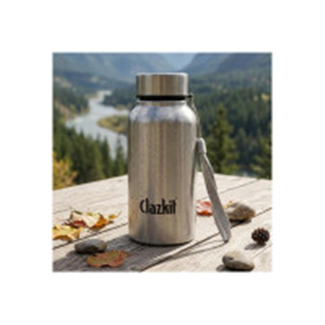 Clazkit Stainless Steel Water Bottle, 500 ml - Single-W..