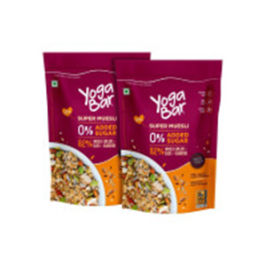 Yogabar Muesli 800g No Added Sugar|Breakfast Muesli wit..