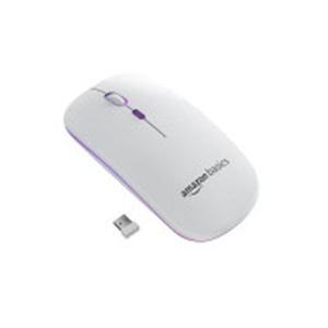 amazon basics Rechargeable Wireless Mouse with RGB LED..
