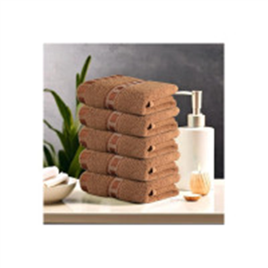Urbane Home Pack of 5 Cotton Hand/Face Towels for Men &..