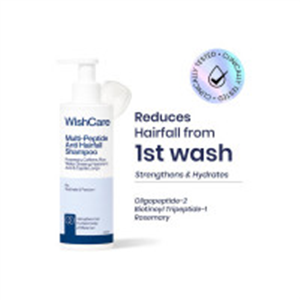 WishCare Multi-Peptide Anti Hairfall Shampoo | Stronger..