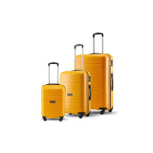SNITCH Loop 3Pc Set Yellow Polypropylene Hard Travel Su..