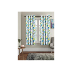 Cortina Set of 2 Floral Printed Window Curtains (Coupon..