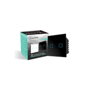 Kamonk WiFi Touch 2 Gang 15A Smart Switch | No Addition..