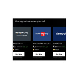 Cred Loot : Buy anything from Cred Shop & get Amazon/ M..