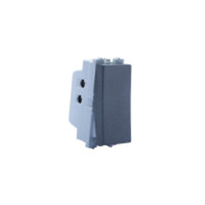 Wipro Northwest Nowa 6A One Way Switch, Silver Grey (pa..