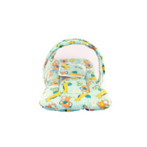 Bumtum Baby Teddy Girrafe Mosquito Net & Neck Pillow, B..