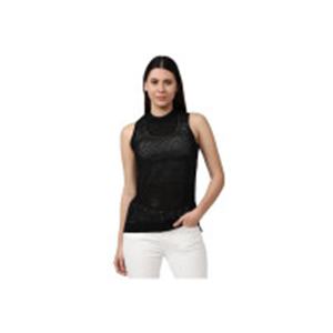 Van Heusen Women's Cotton Solid Regular Fit Blouse