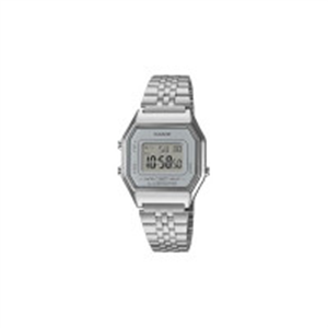 Casio Vintage LA680WA-7DF Digital Clear Dial Women (D40..