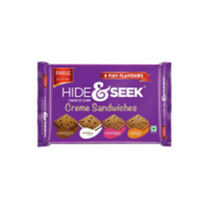 Parle Hide & Seek 4 Flavour Choco Chip Creme Biscuit 40..