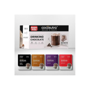 COCOSUTRA Sugar-Free Drinking Chocolate Mix | 20 Single..