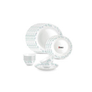 Treo by Milton Opalware Aurelia Murel Dinner Set of 18..