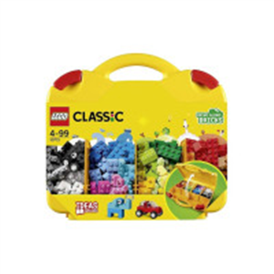 LEGO 10713 Classic Creative Suitcase, Toy Storage, Fun..