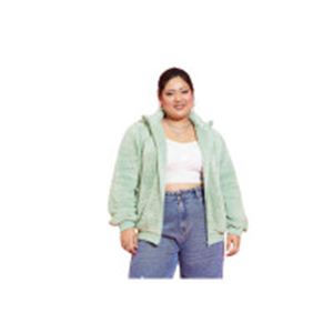 SASSAFRAS Curve Womens Front Zipper Jacket