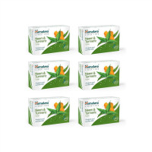 Himalaya Herbals Neem And Turmeric Soap, 125g (Pack Of..